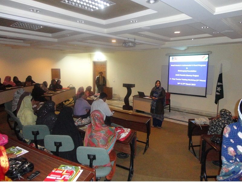 Adult Literacy Classroom