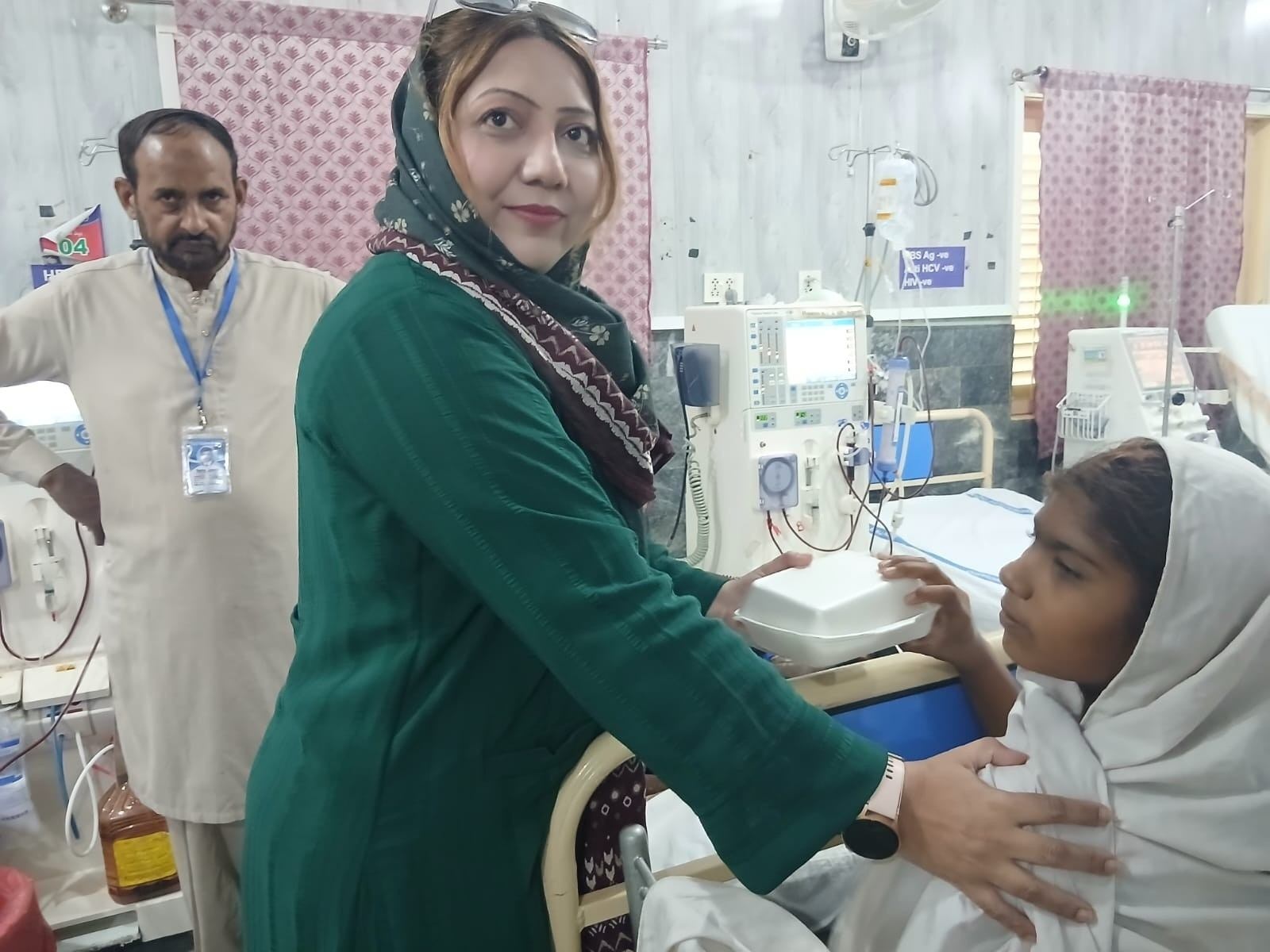 2nd Community Food Drive in Dialysis Unit at Ismail Welfare Hospital Satellite Town, Jhang