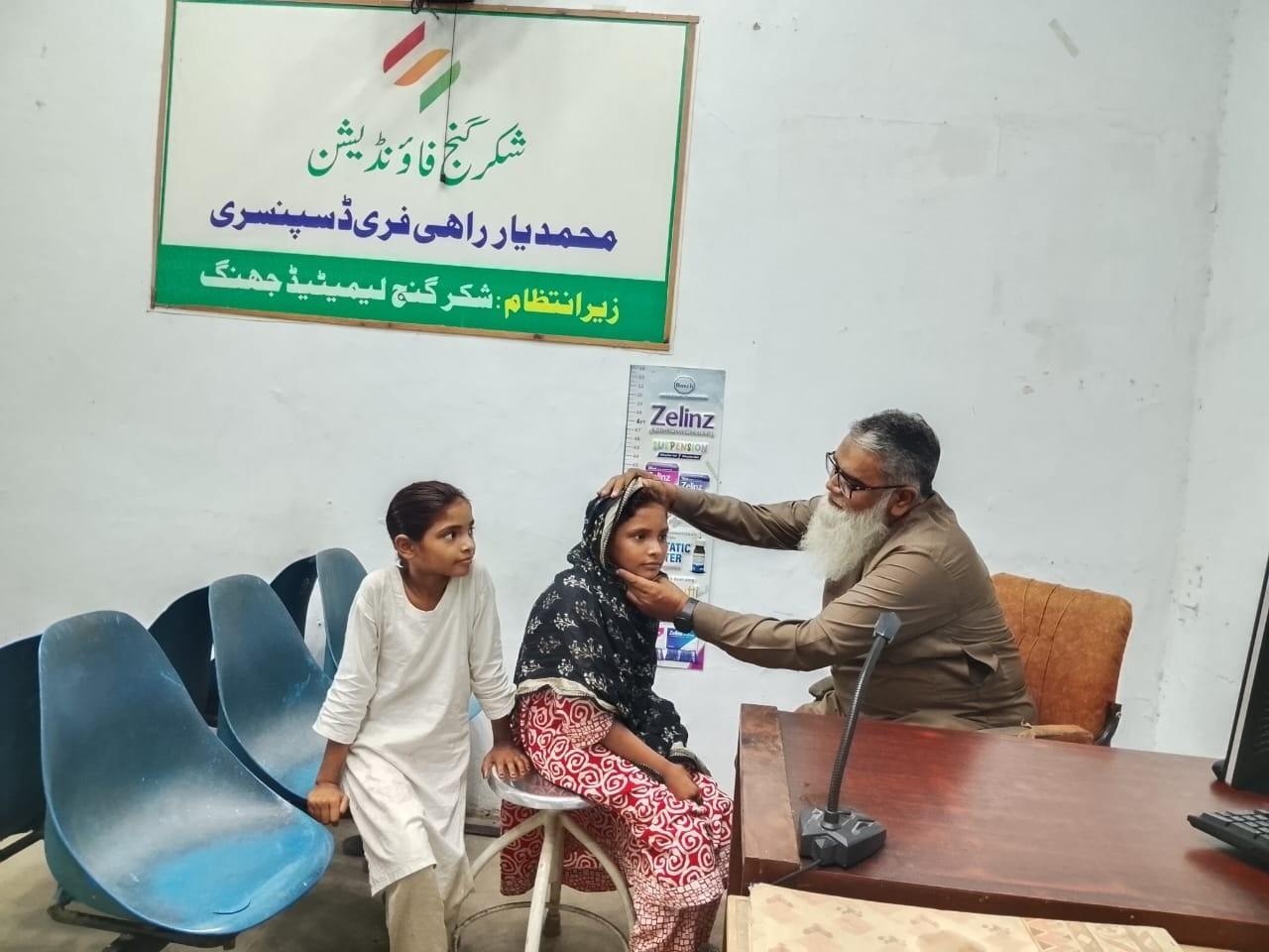 Healthcare Operations at Stationed-Free Dispensary at Shakarganj Limited (SML-I), Jhang