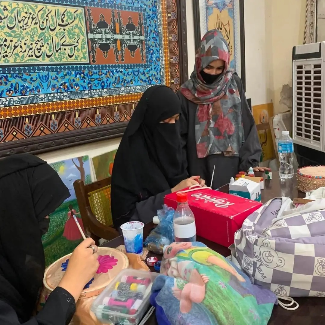 Fashion Designing Class at Shakarganj Foundation's Jhang Art Gallery