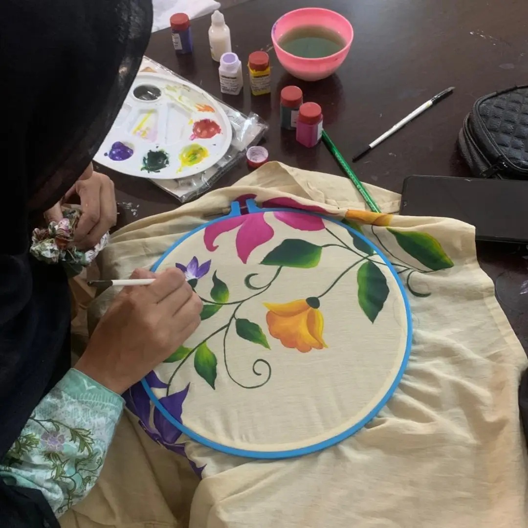Fashion Designing Class at Shakarganj Foundation's Jhang Art Gallery