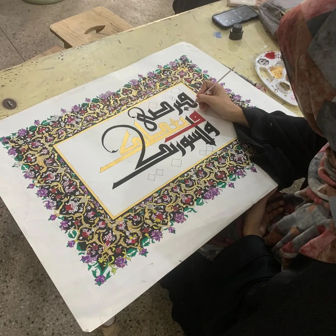Fine Art Class at Shakarganj Foundation's Jhang Art Gallery