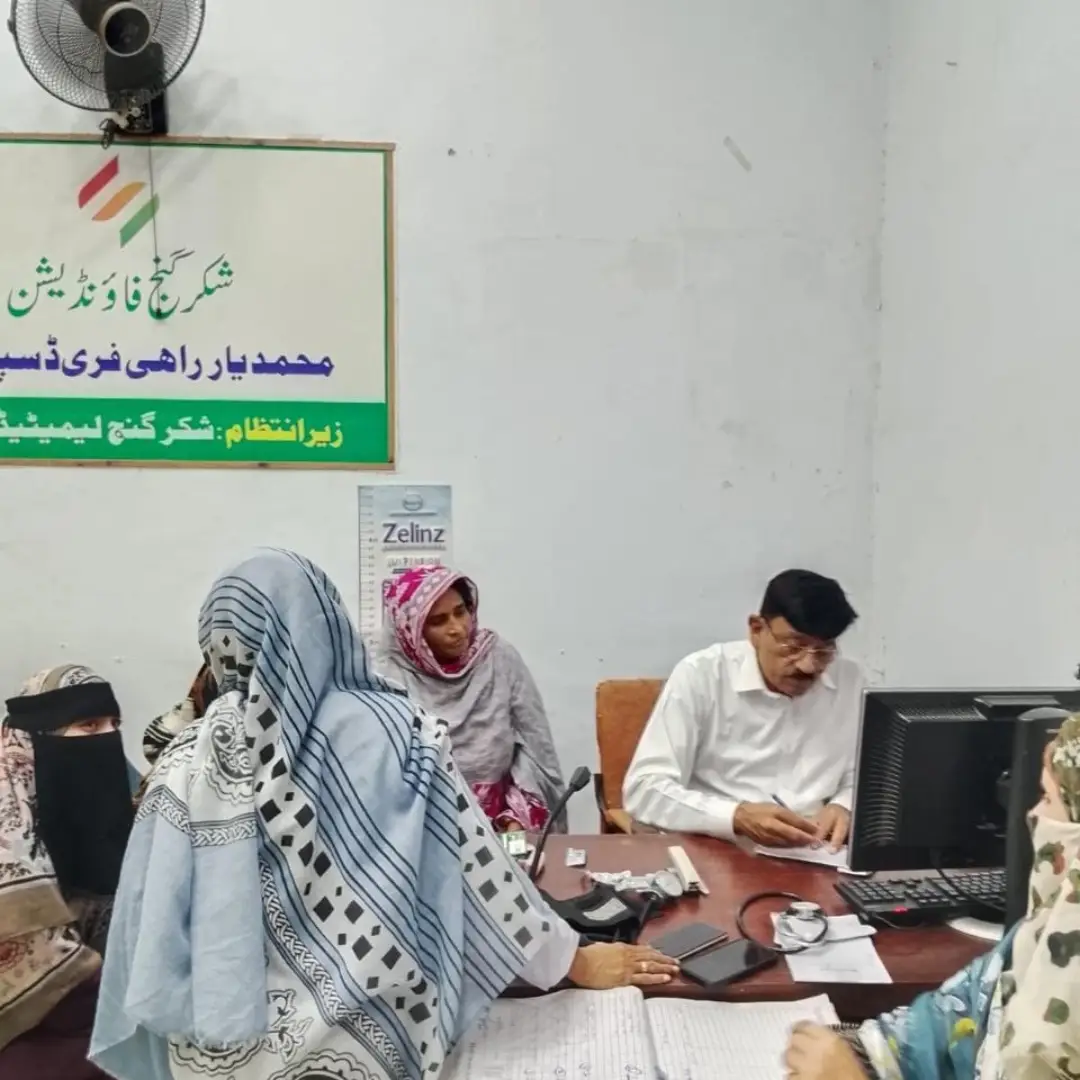 Healthcare Operations at Stationed-Free Dispensary at Shakarganj Limited (SML-I), Jhang