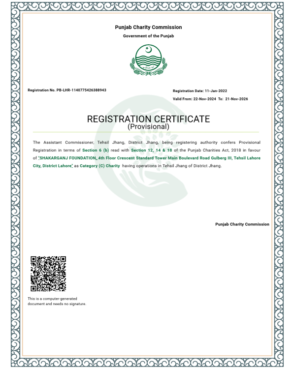 Punjab Charities Act 2018